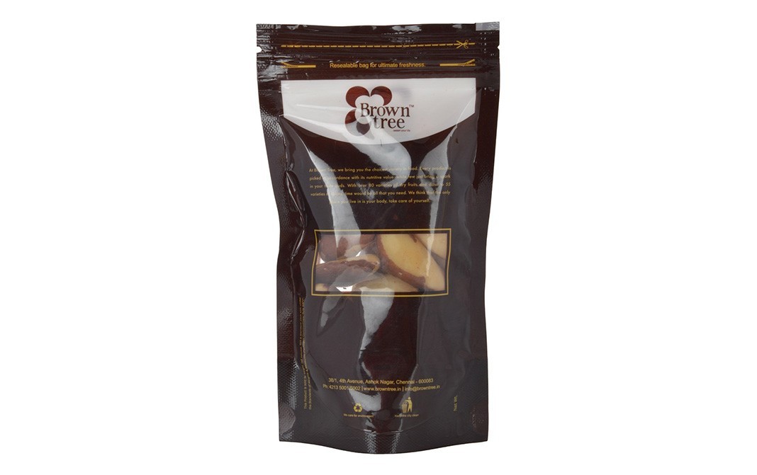 Brown Tree Brazilnuts    Pack  100 grams